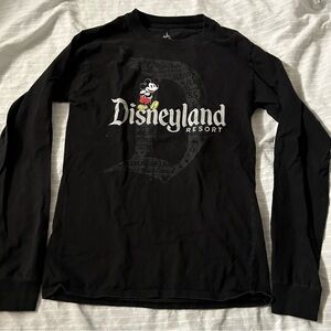 Disneyland Resort Hanes T-shirt Adult Mickey Adventureland LS Size S